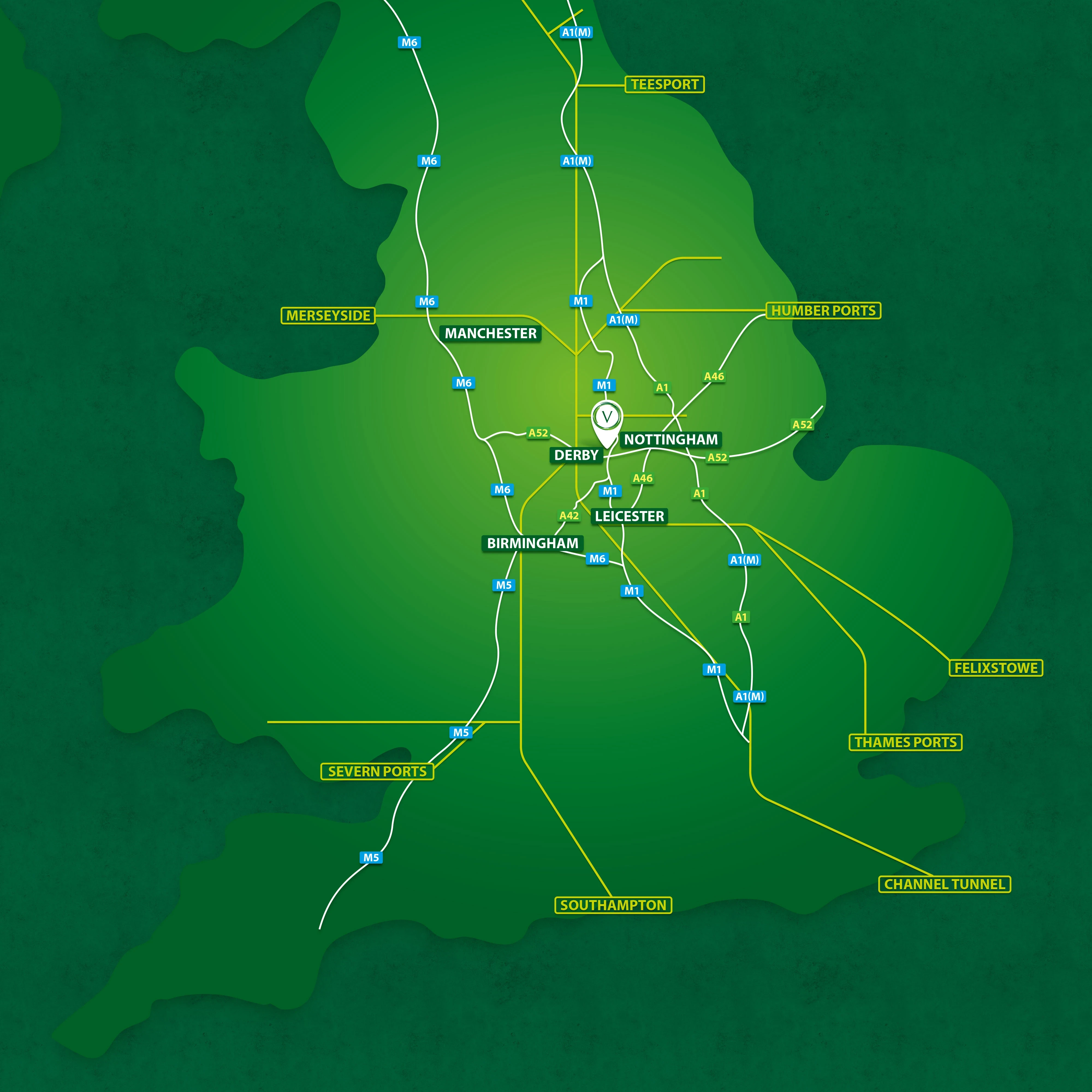 Verdant UK Map